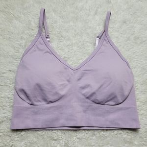Balance Athletica Vitality The Flow Bra Celestite Purple Adjustable Medium